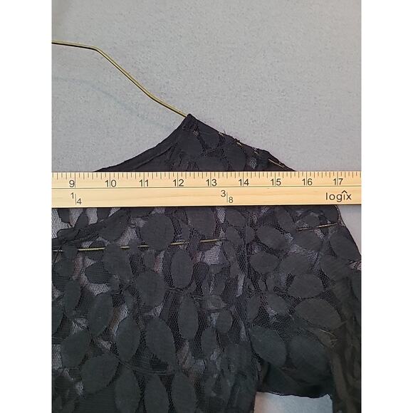 Free People Queens Love Black Lace Gothic Dress Sz 2 EUC - Picture 9 of 13